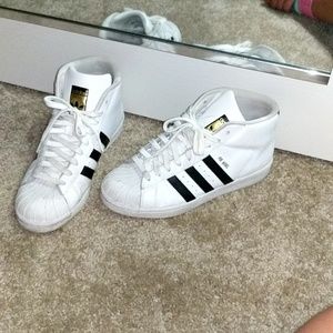 Pro model original high top adidas